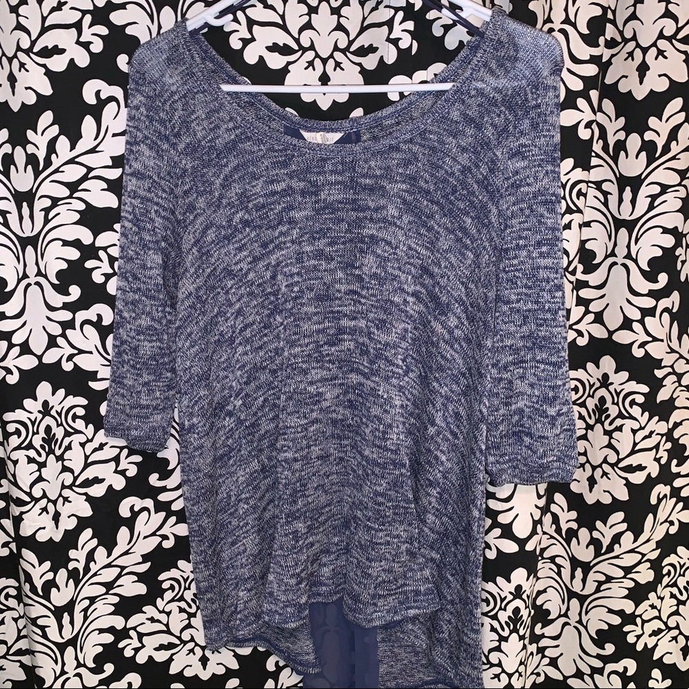 Blue sweater